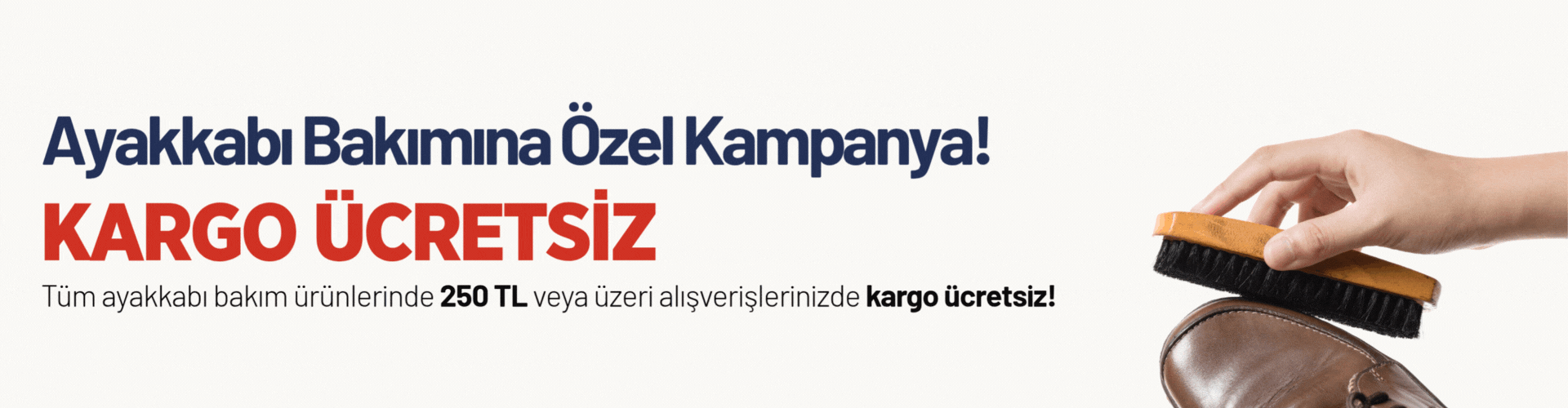Ayakkabı Bakım, Ücretsiz Kargo