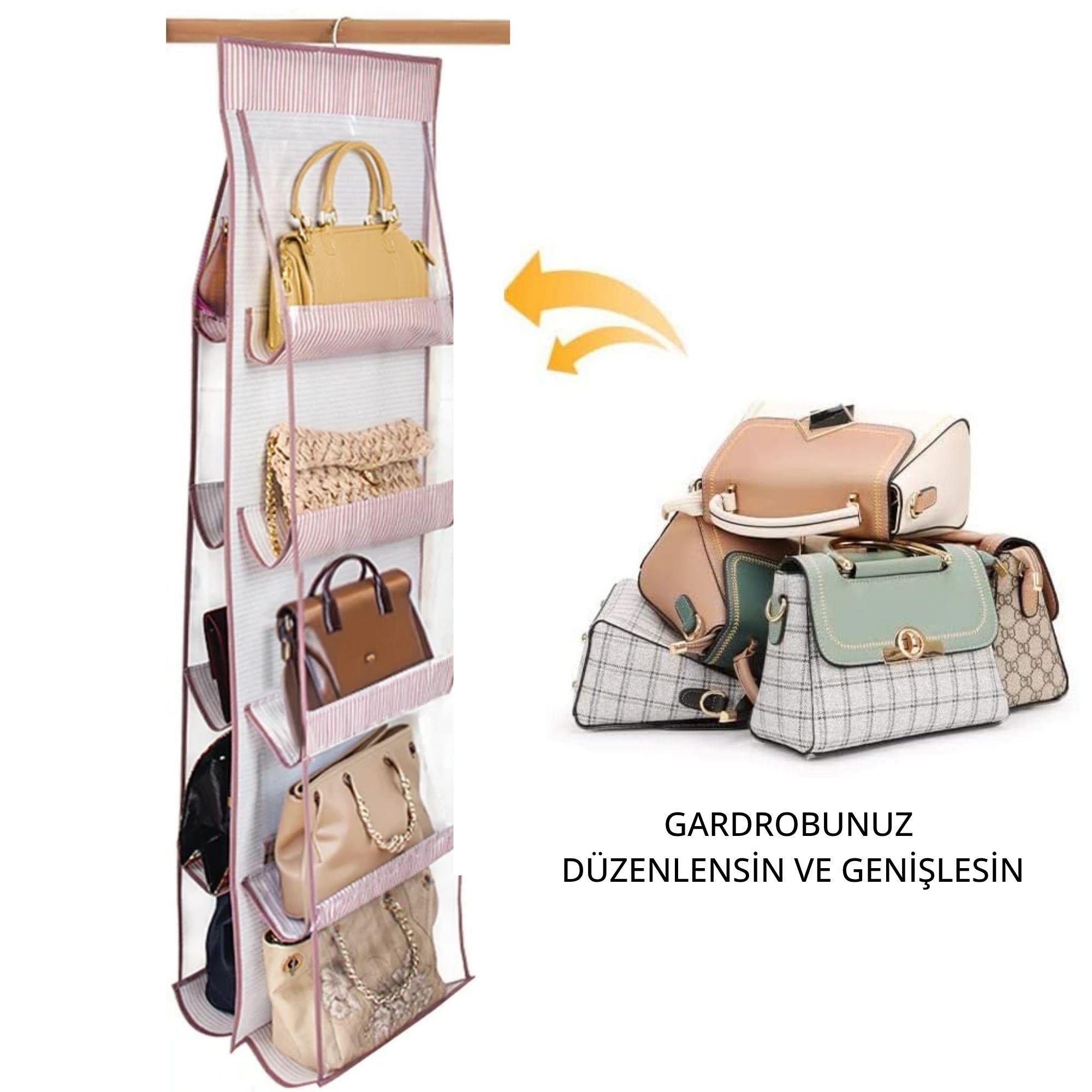 Çanta Düzenleyici Organizer, Dolap Vestiyer içi Uygudur