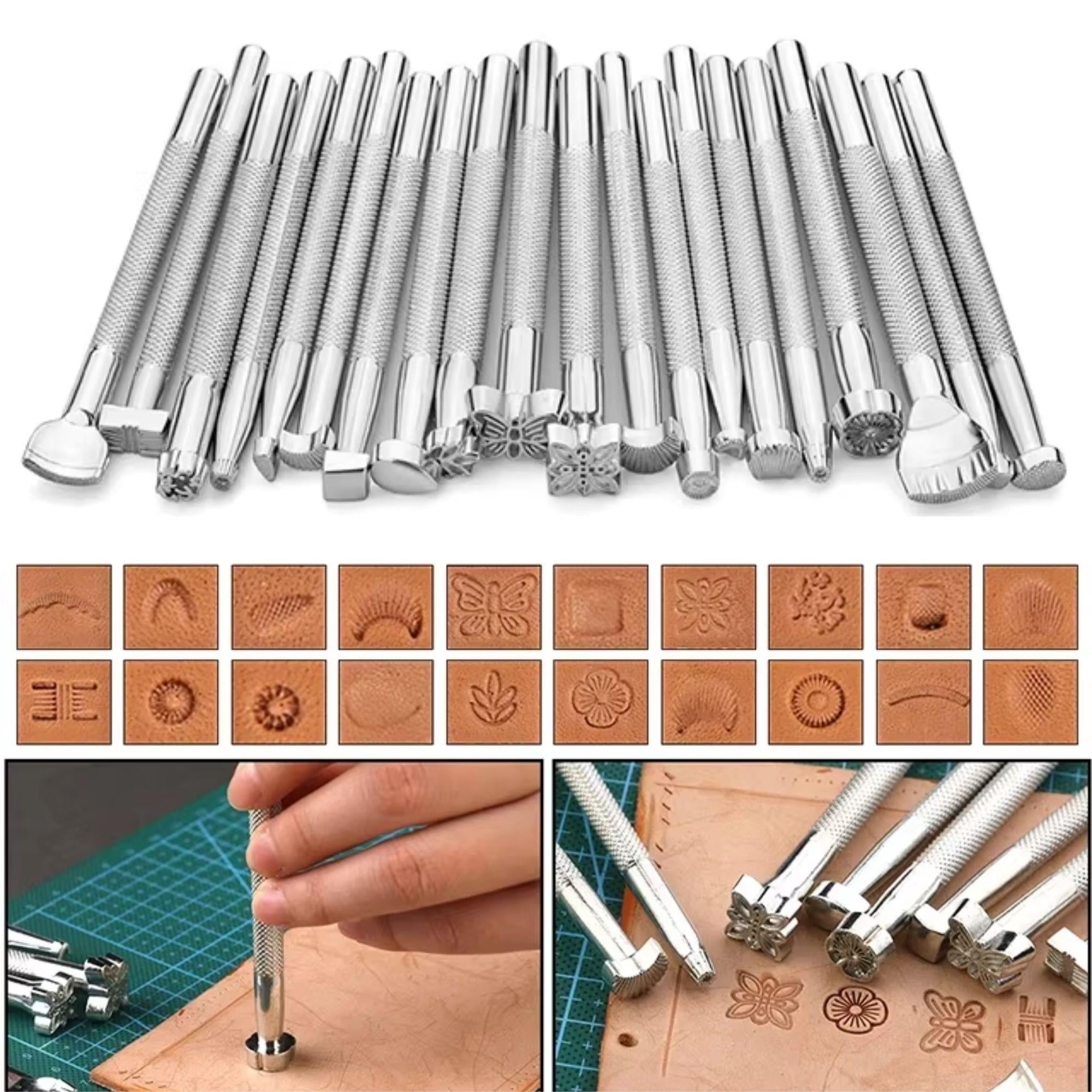 20li Çelik Craft Set, Deri Hobi El Aleti