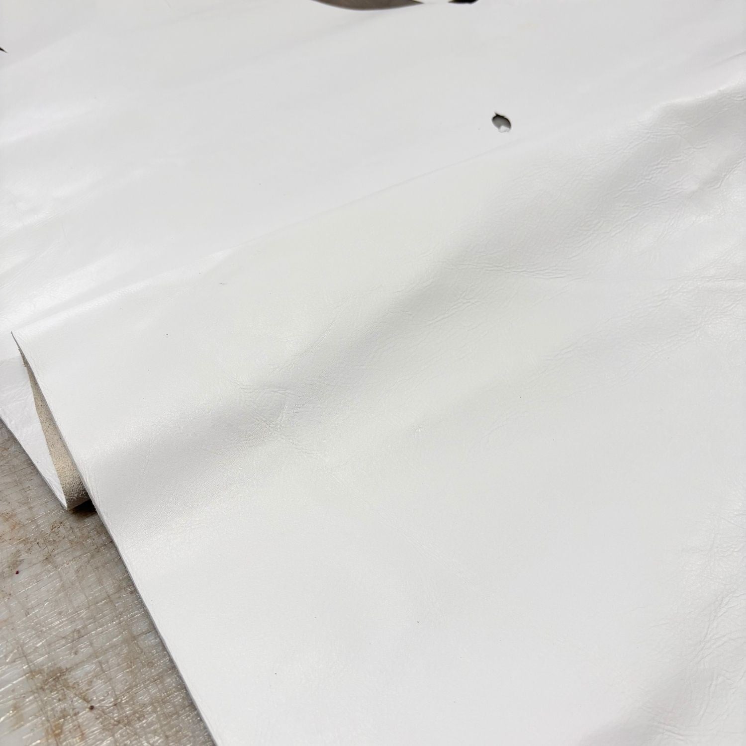 Beyaz Yumuşak Analin Deri 1.0-1.1mm, Deri Hobi Uğraşı İçin Hakiki Parça Deri 