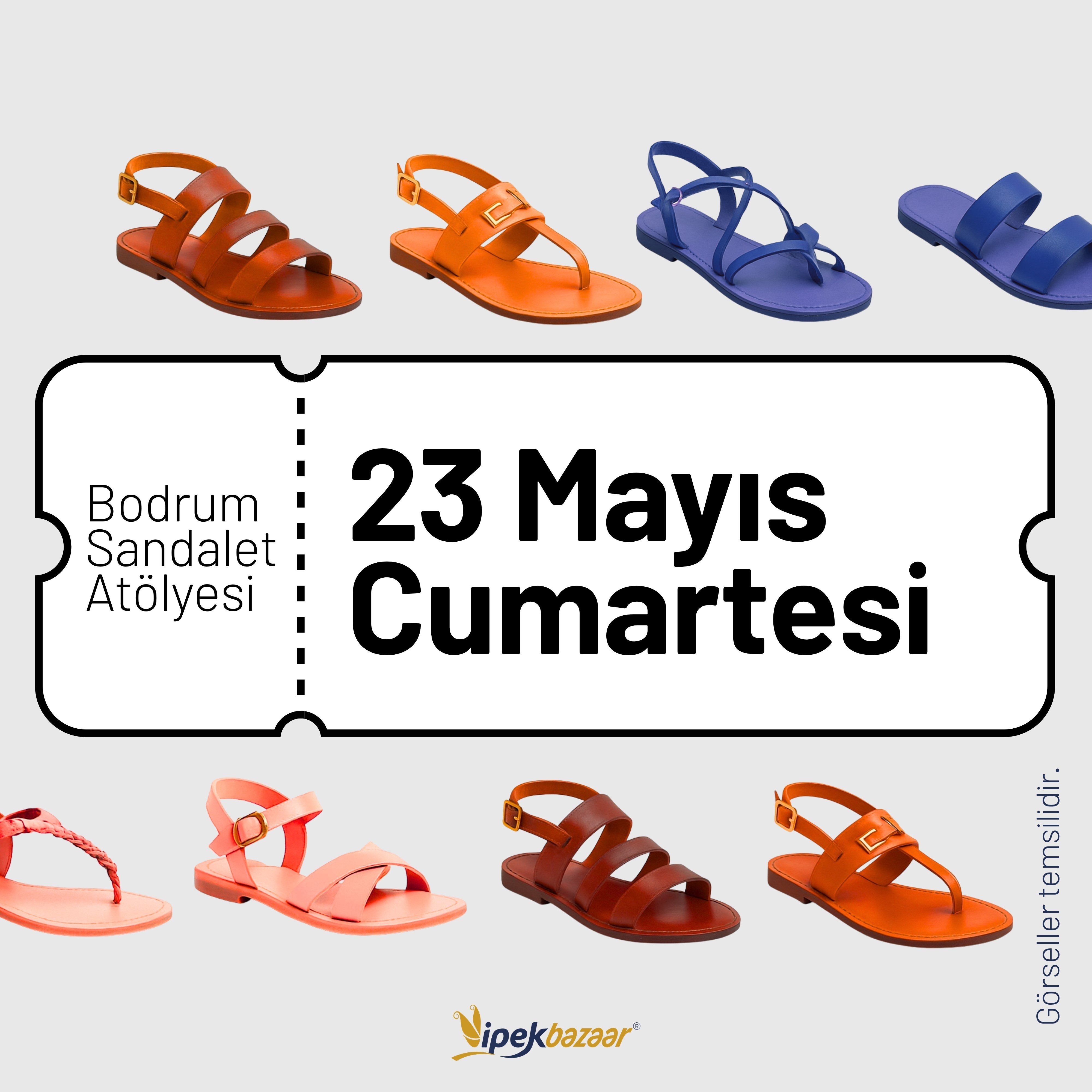 Bodrum Sandalet Atölyesi - 23 Mayıs Cumartesi