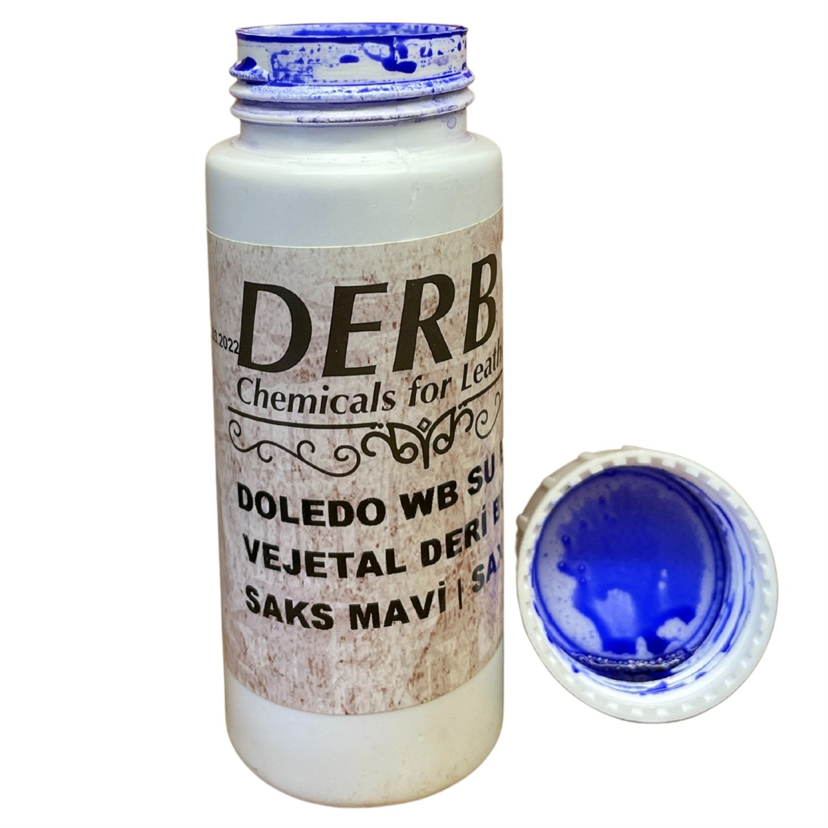 Derby Doledo Vejetal Deri Boyası 100 ml Vaketa Deri Hobi Eskitme Boya, Su Bazlı 