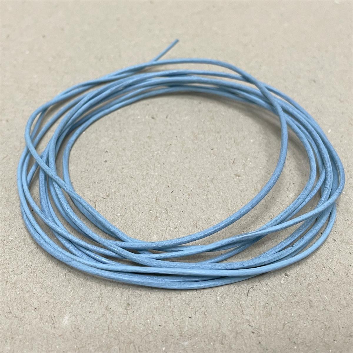 DIY Bileklik Deri İp, 1,5mm x 2 metre Hakiki Deri Bileklik Kolye Aksesuar İpi, Bracelet Leather Rope