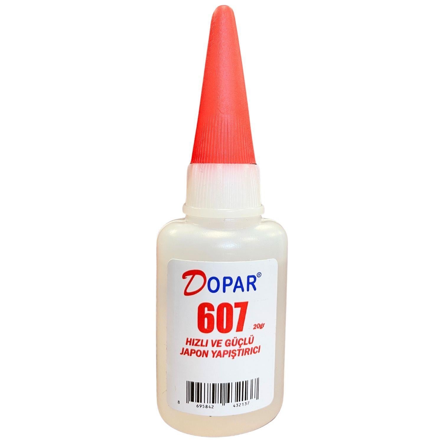 Dopar 607 Esnek Hızlı ve Güçlü Japon Yapıştırıcı 20 Gr