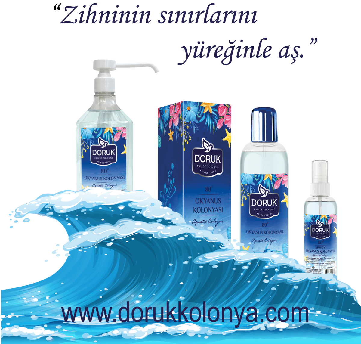 Doruk Okyanus Kolonyası 80° 400 ml