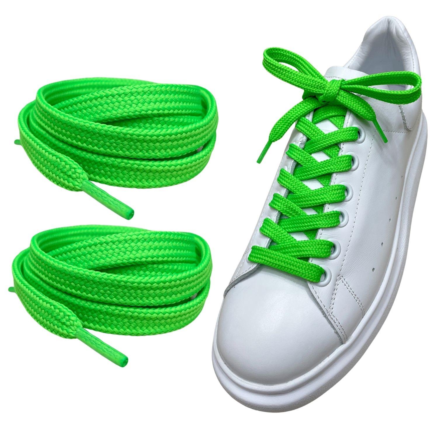 Exclusice 120 Cm Yassı Spor Ayakkabı Bağcığı, Çift Katmanlı Örgülü Sneakers Nike Bağcık, 1 Çift