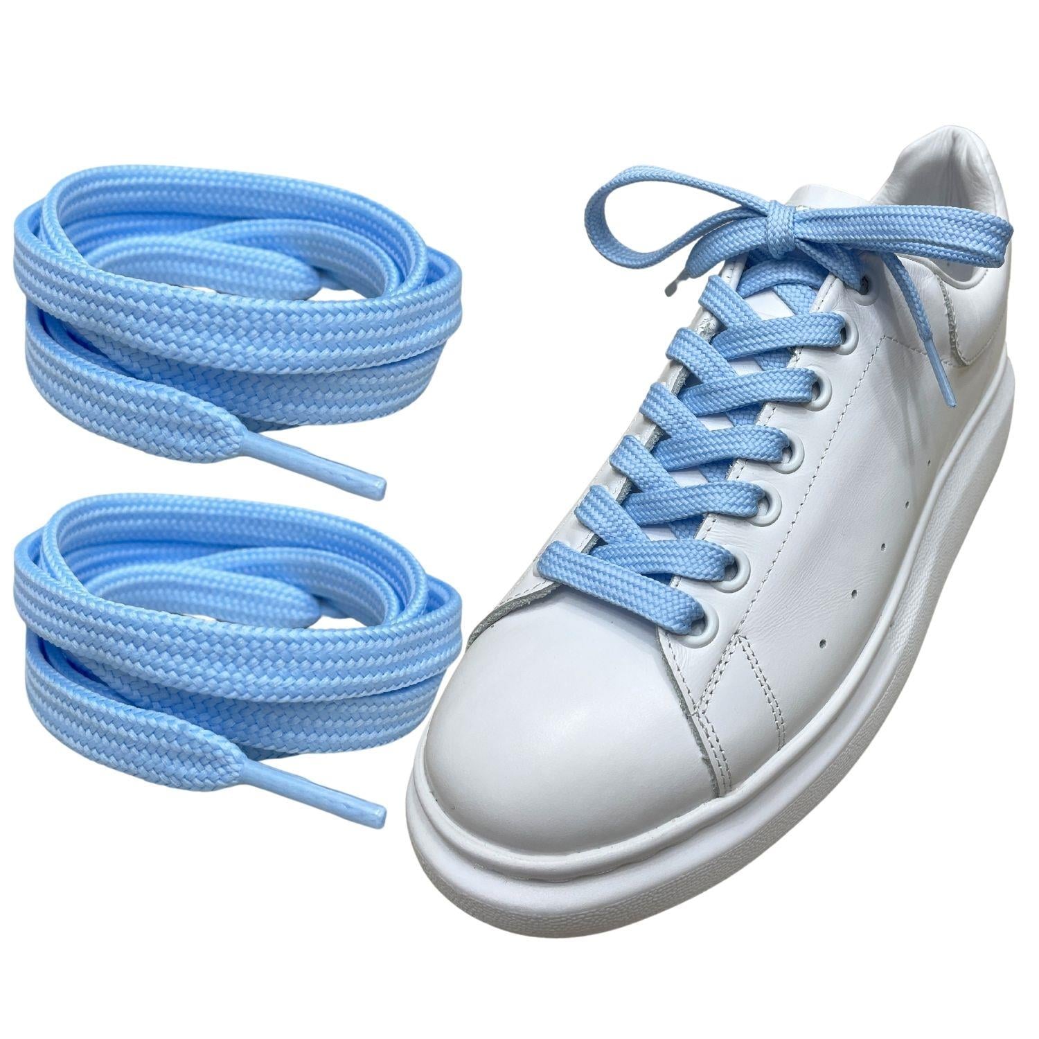 Exclusice 120 Cm Yassı Spor Ayakkabı Bağcığı, Çift Katmanlı Örgülü Sneakers Nike Bağcık, 1 Çift