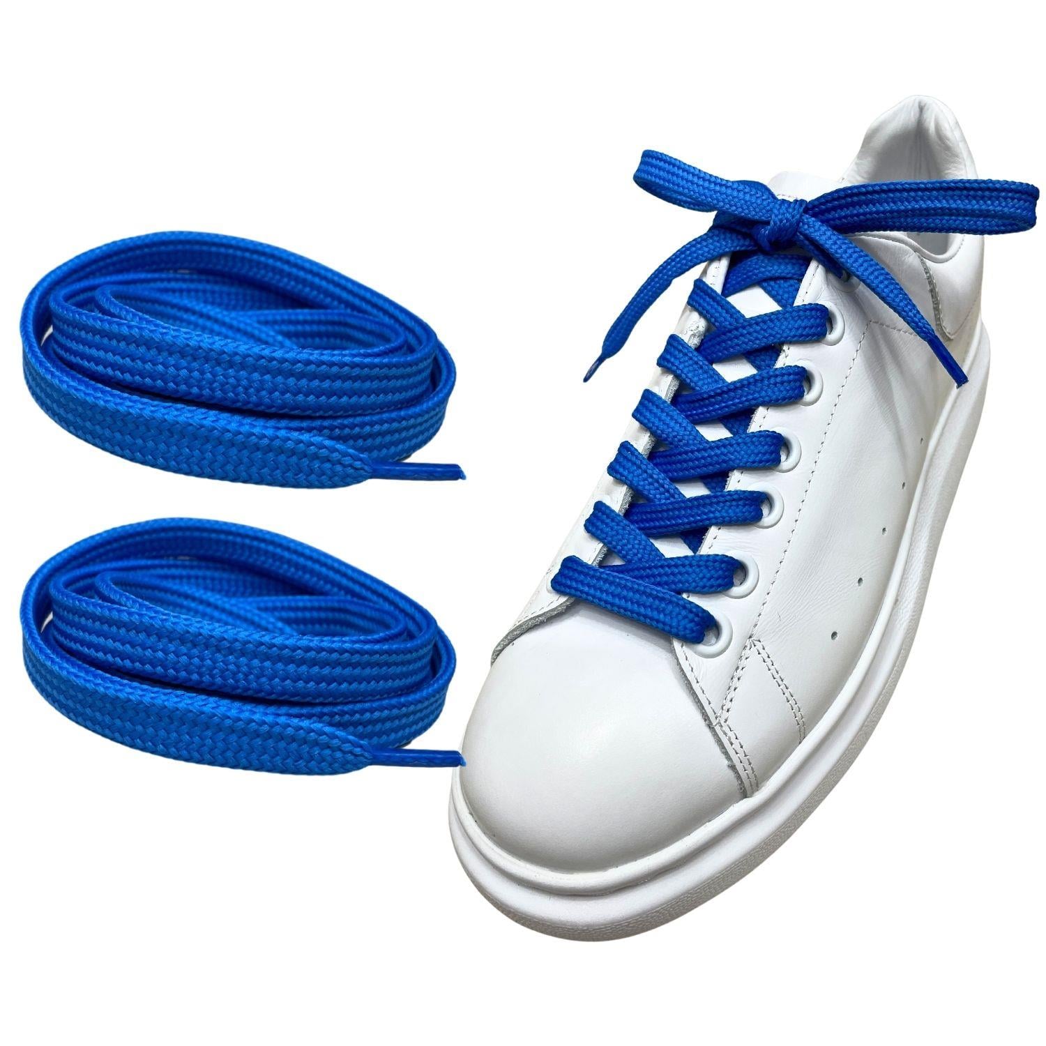 Exclusice 120 Cm Yassı Spor Ayakkabı Bağcığı, Çift Katmanlı Örgülü Sneakers Nike Bağcık, 1 Çift