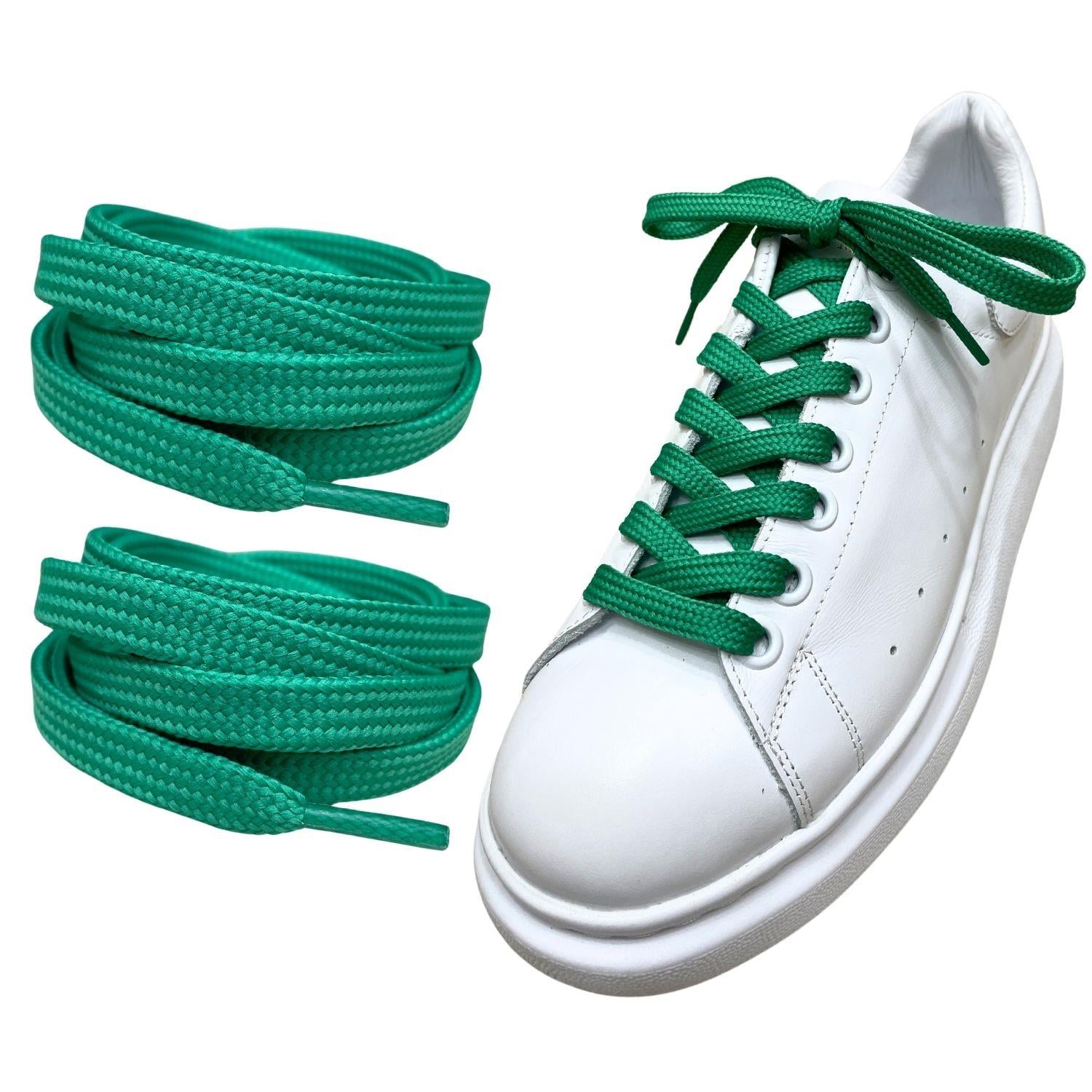 Exclusice 120 Cm Yassı Spor Ayakkabı Bağcığı, Çift Katmanlı Örgülü Sneakers Nike Bağcık, 1 Çift