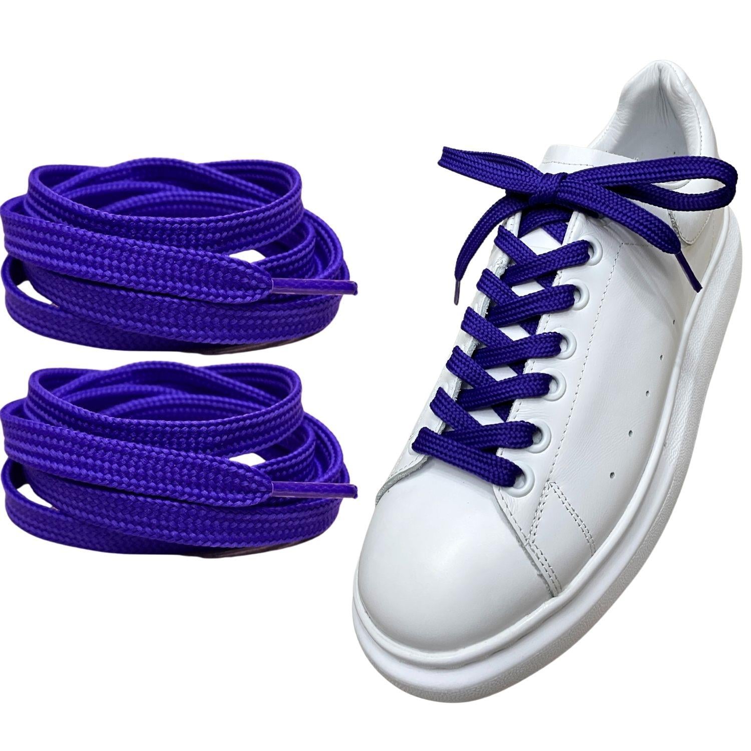 Exclusice 120 Cm Yassı Spor Ayakkabı Bağcığı, Çift Katmanlı Örgülü Sneakers Nike Bağcık, 1 Çift