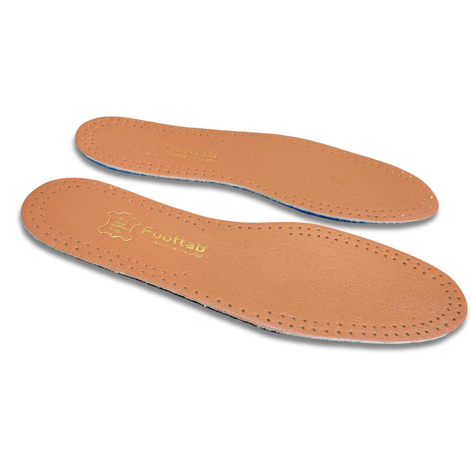 Exclusive Hakiki Deri Ayakkabı Tabanlığı, Parfümlü, Koku Önleyici Ter Emici, Leather İnsole, Kahve
