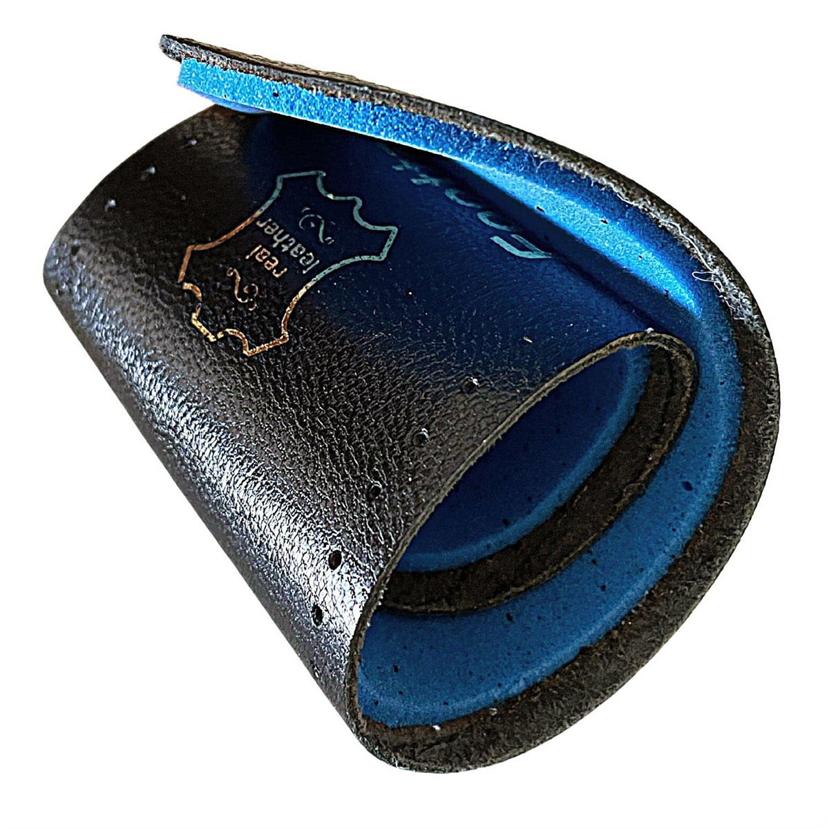 Exclusive Hakiki Deri Ayakkabı Tabanlığı, Parfümlü, Koku Önleyici Ter Emici, Leather İnsole, Siyah