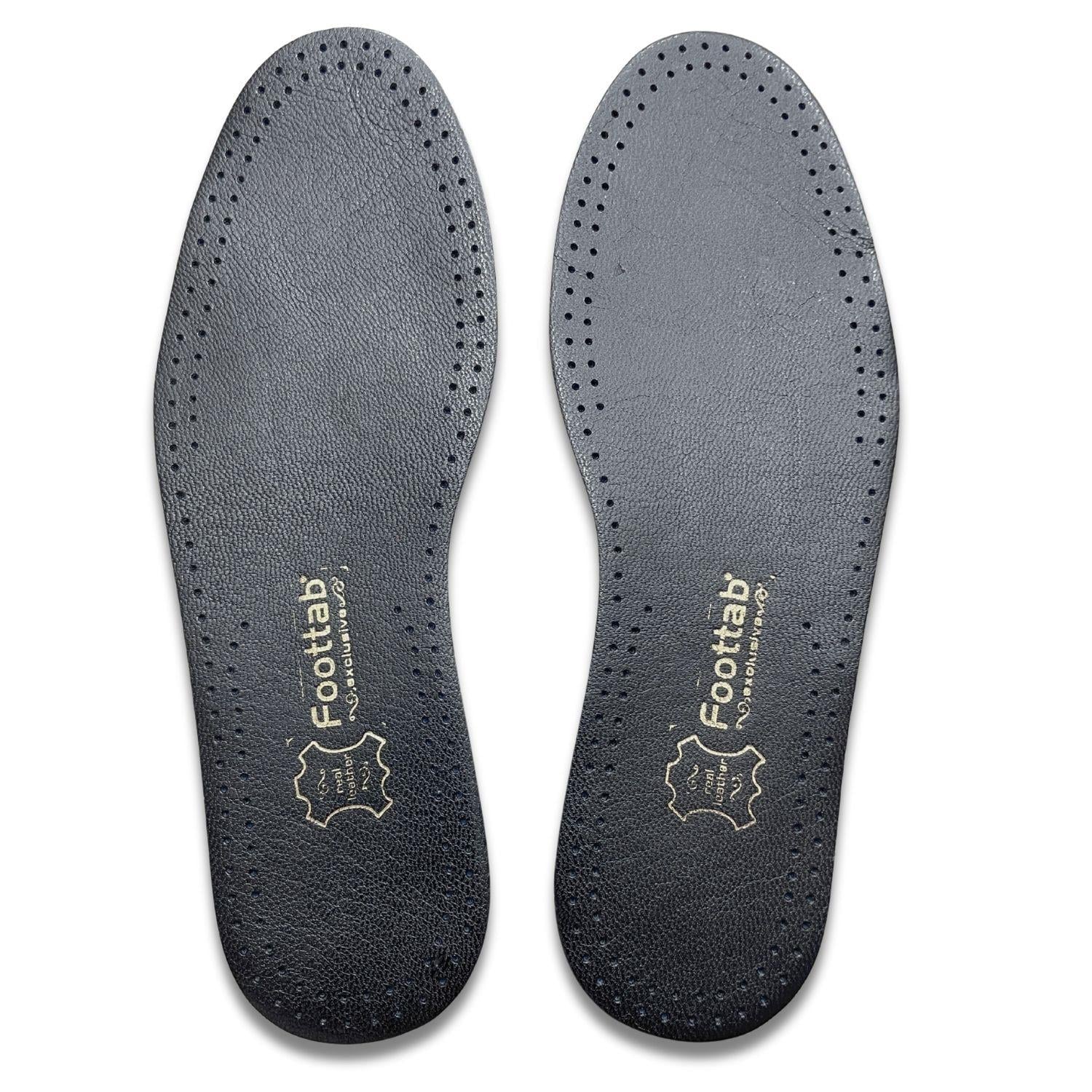 Exclusive Hakiki Deri Ayakkabı Tabanlığı, Parfümlü, Koku Önleyici Ter Emici, Leather İnsole, Siyah