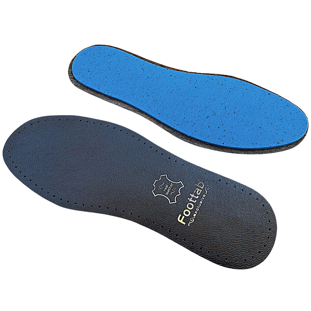 Exclusive Hakiki Deri Ayakkabı Tabanlığı, Parfümlü, Koku Önleyici Ter Emici, Leather İnsole, Siyah