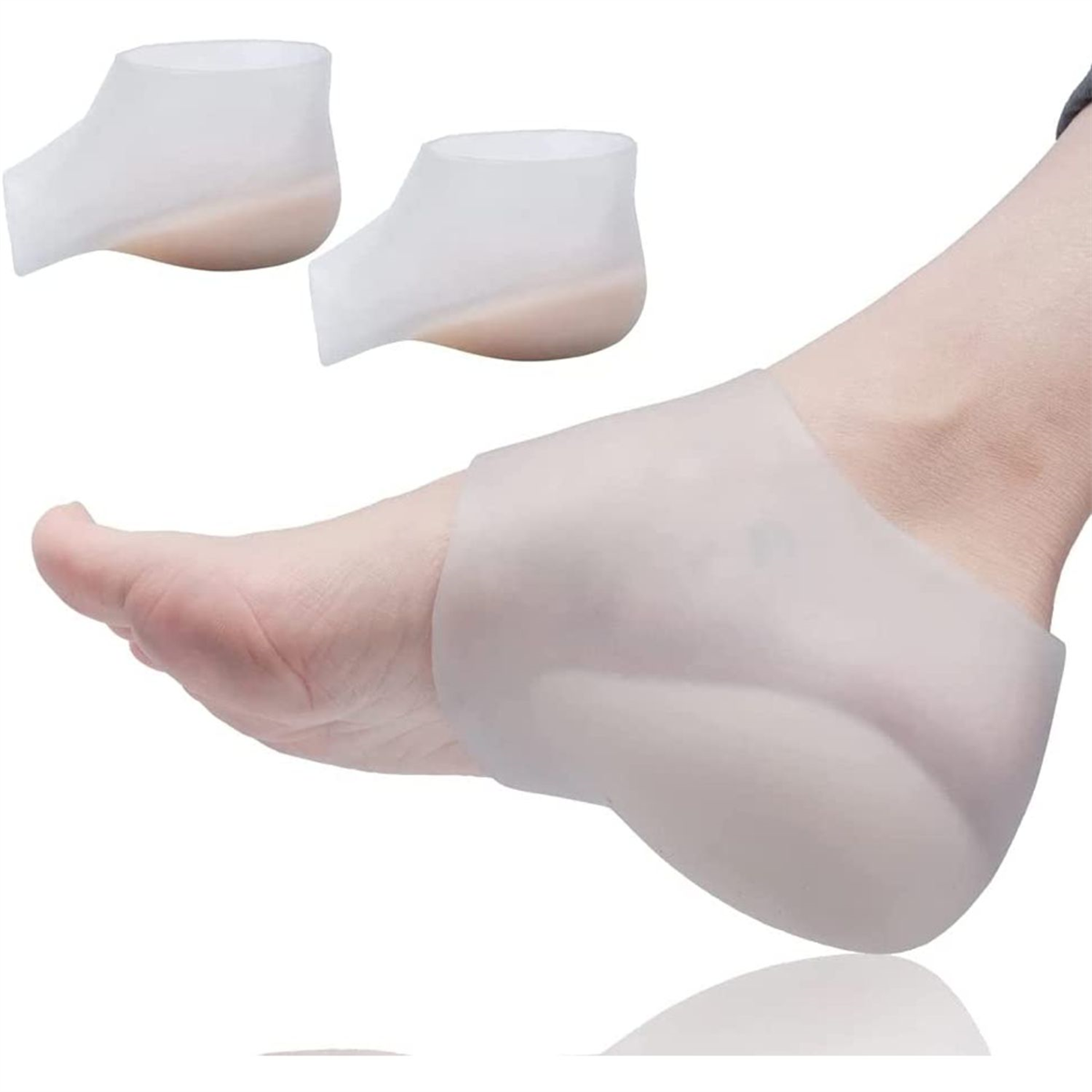 Foottab Boy Uzatıcı Şeffaf Gizli Topuk 4 Cm Ayakkabı Tabanlığı