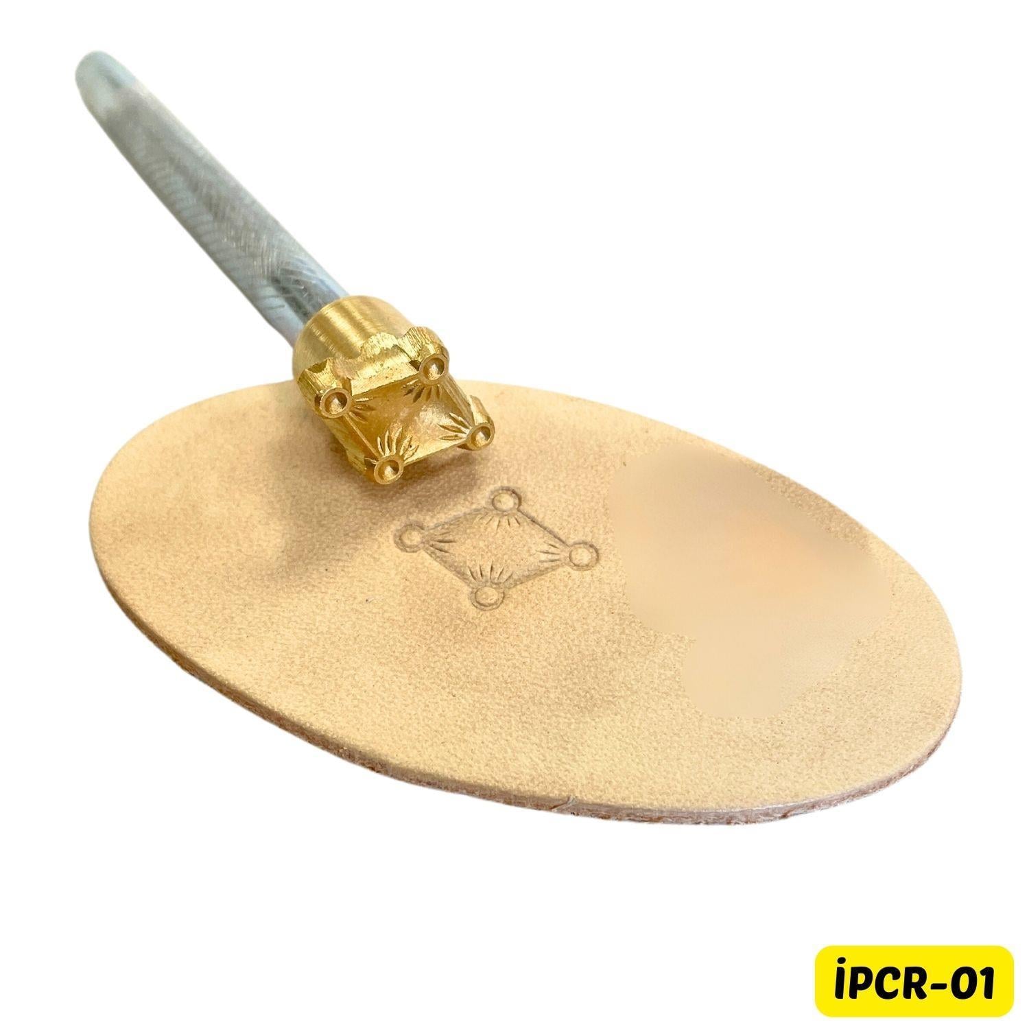İPCR-01 Craft, Şekilli Deri Baskı Stamp, Deri Hobi Craft Deri Damgalama El Aletleri