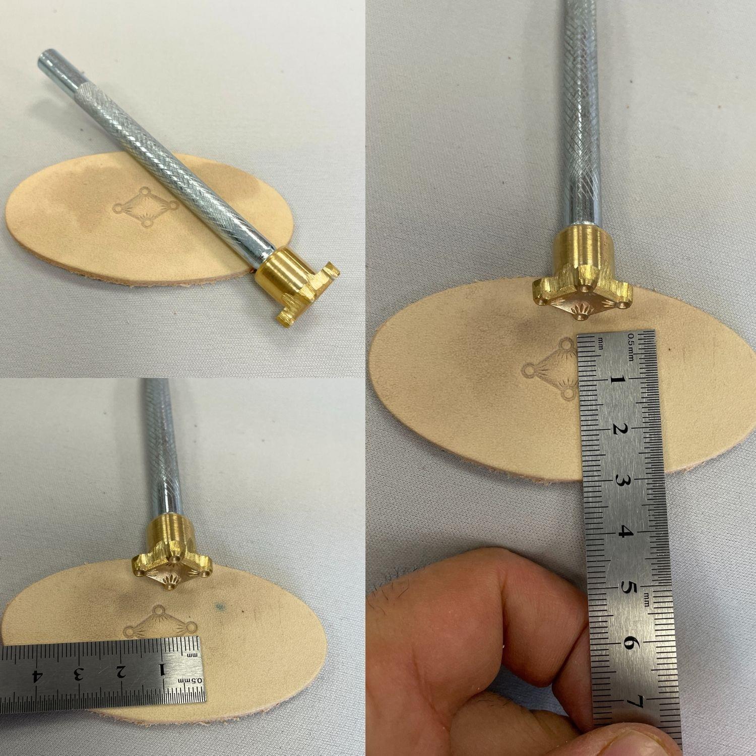 İPCR-01 Craft, Şekilli Deri Baskı Stamp, Deri Hobi Craft Deri Damgalama El Aletleri