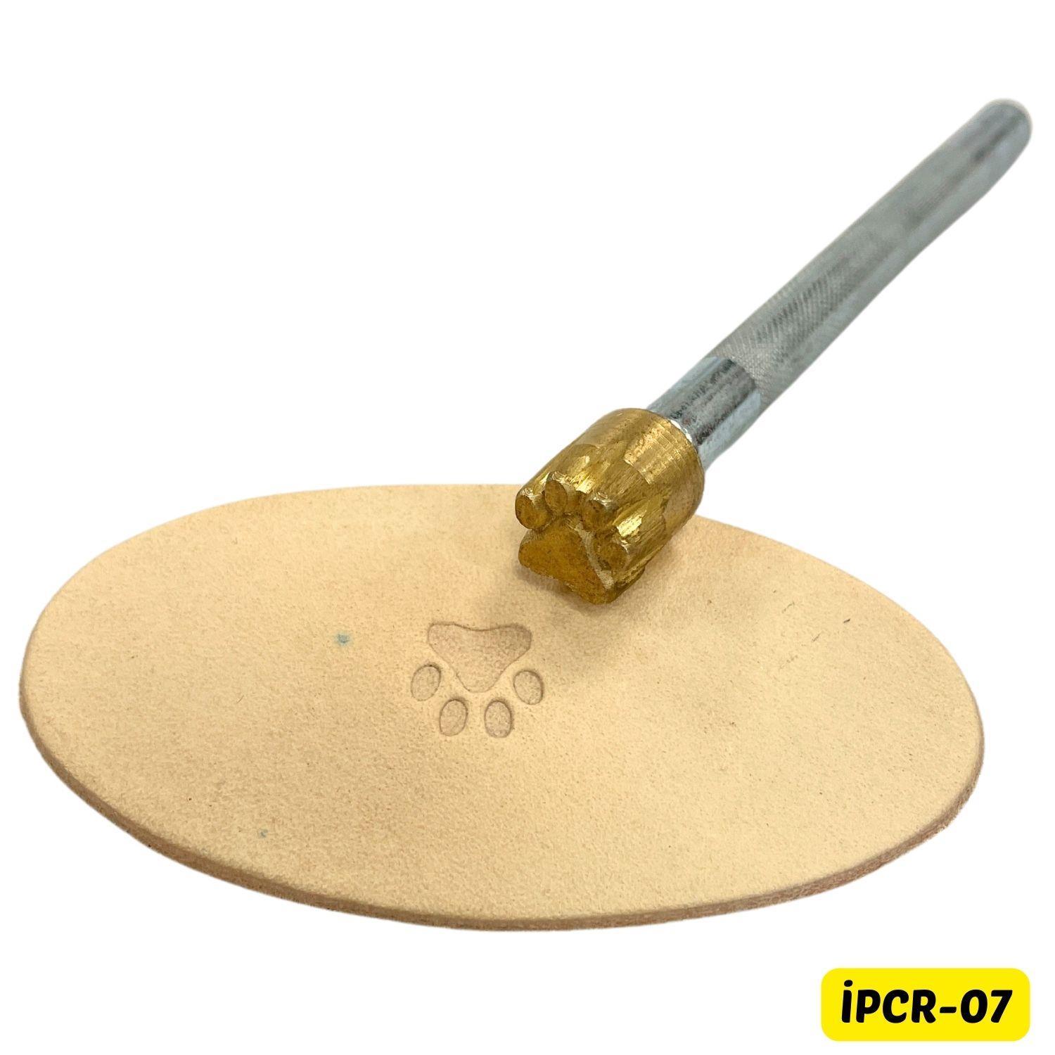İPCR-07 Craft, Şekilli Deri Baskı Stamp, Deri Hobi Craft Deri Damgalama El Aletleri