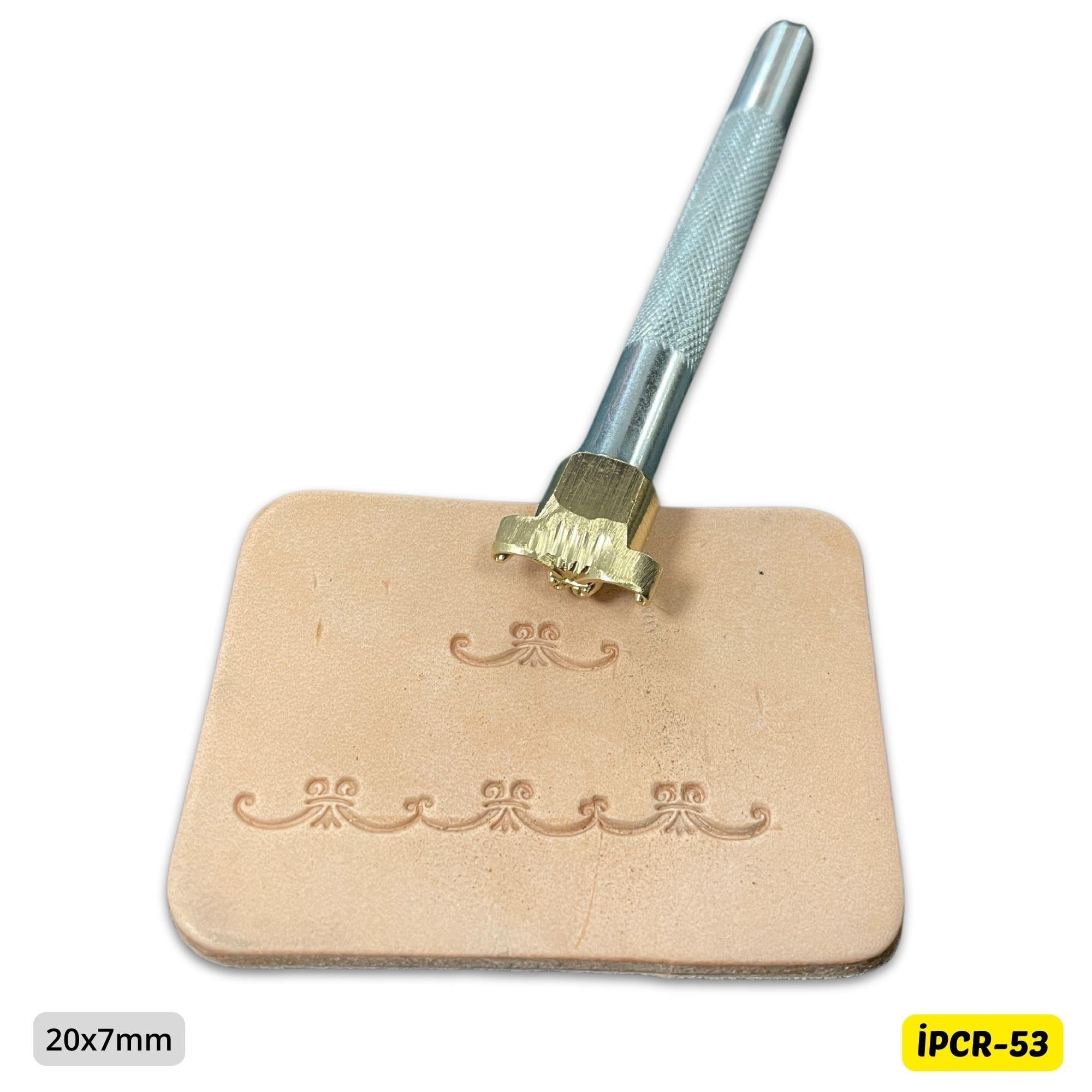 IPCR-53 Craft, Şekilli Deri Baskı Stamp, Deri Hobi El Aleti