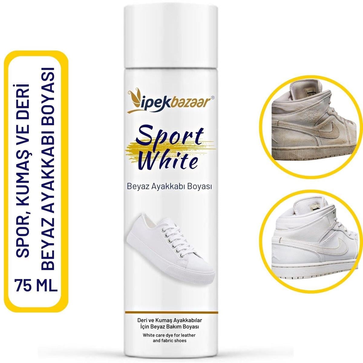 İpekbazaar Sport White Beyaz Ayakkabı Boyası 75 ml