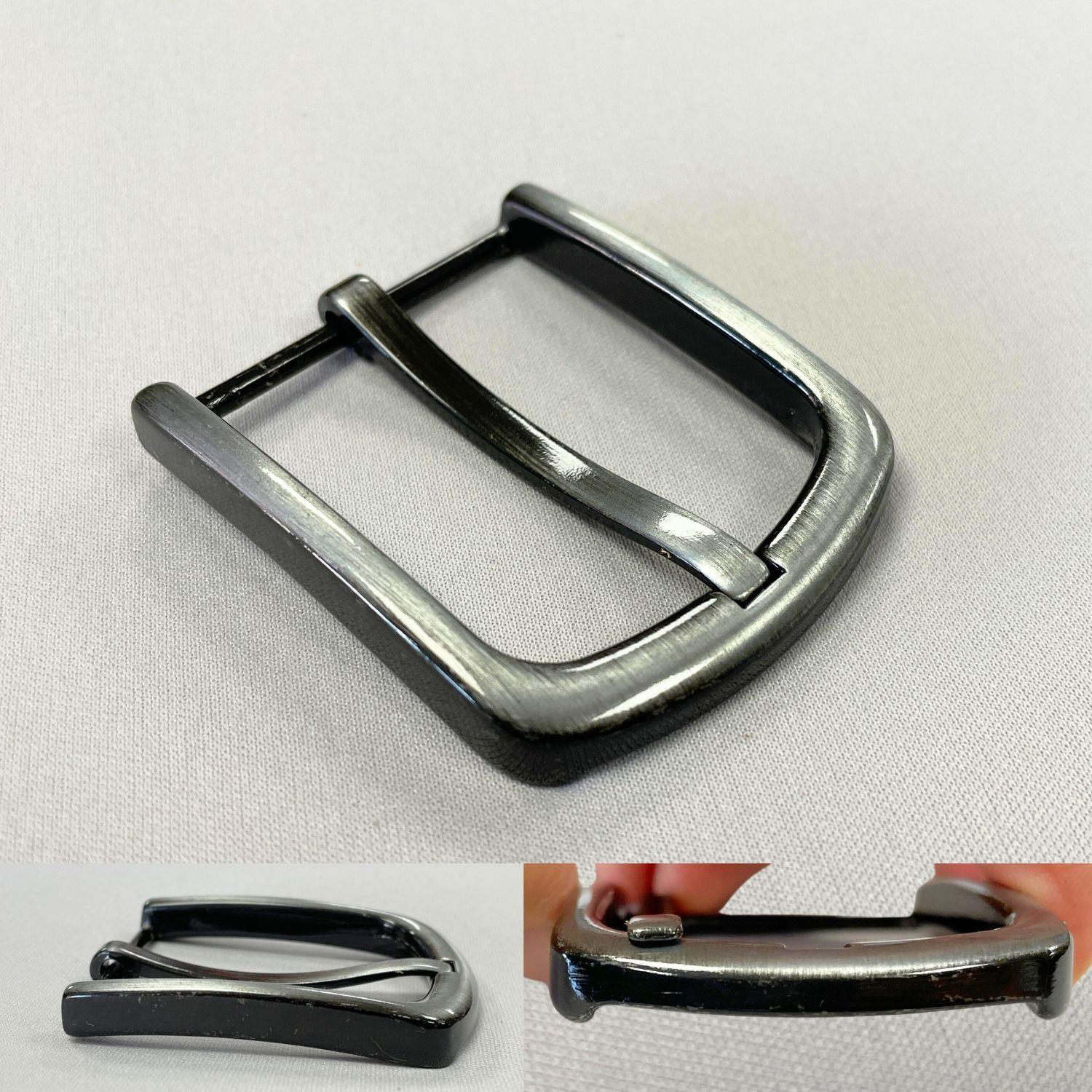 Kemer Tokası 3,8 cm, Düz - 1 Adet, Deri Hobi Kemer Yapmak İçin Metal Toka 