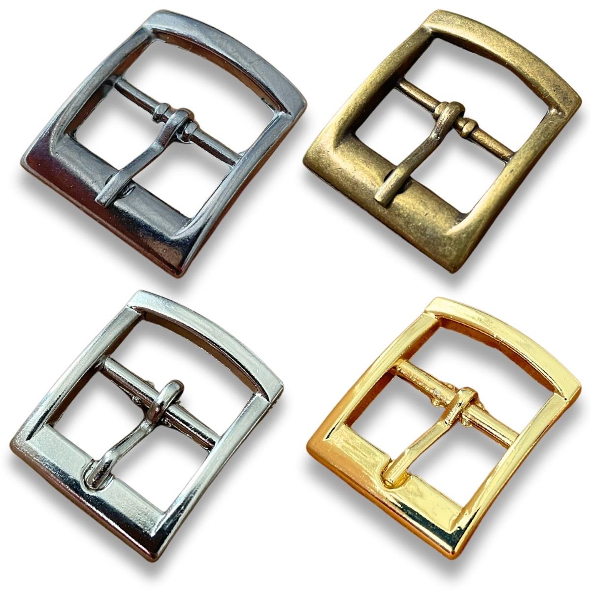20 mm Çanta Ayakkabı Tokası, Metal Dilli Toka, 1 Çift