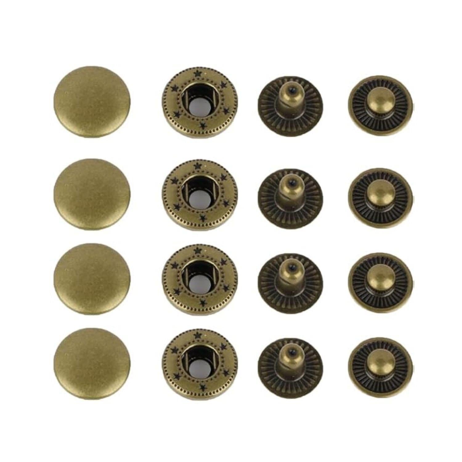 Metal Çıtçıt 54-12.5 mm (25 Takım)
