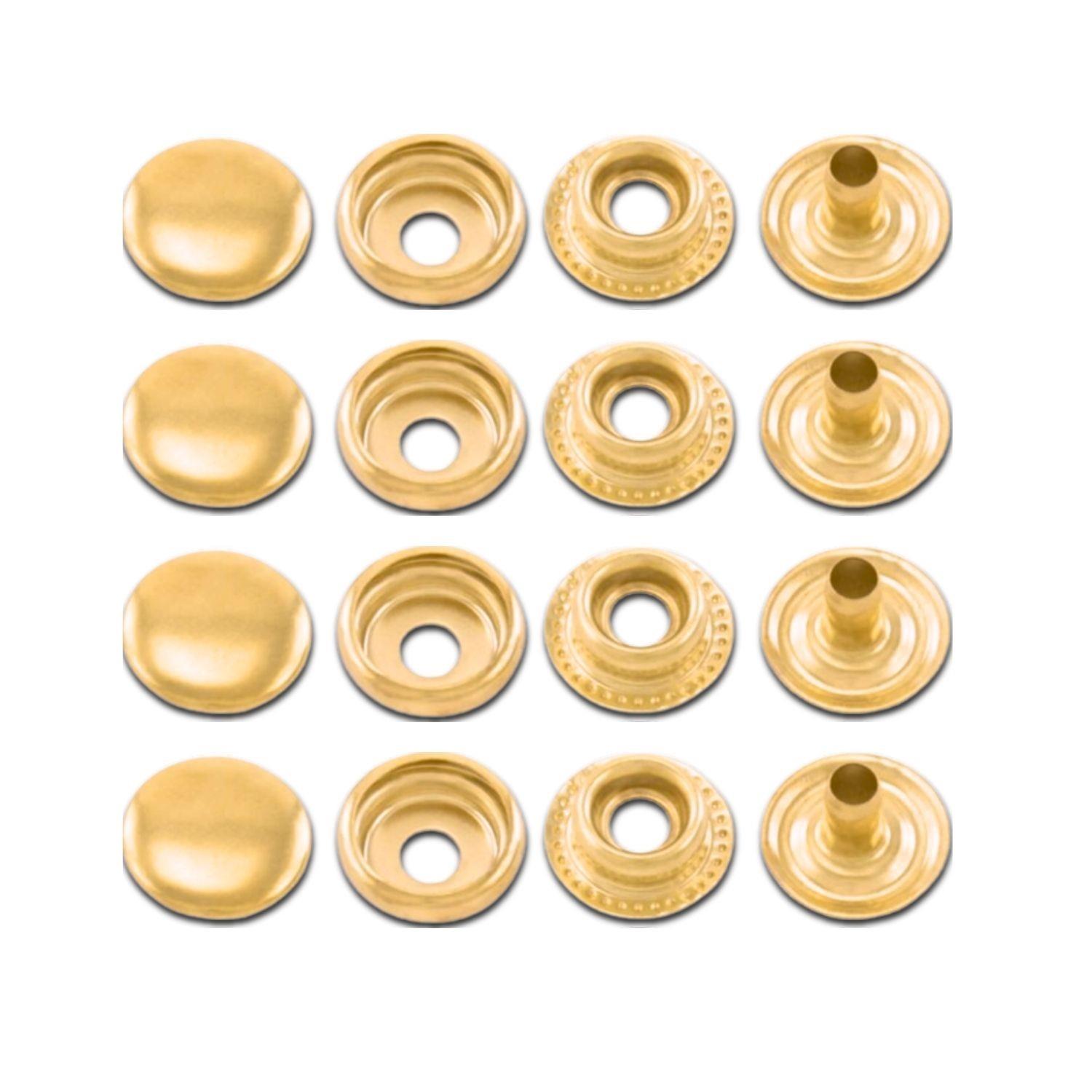 Metal Çıtçıt 61-15 mm, (25 Takım)