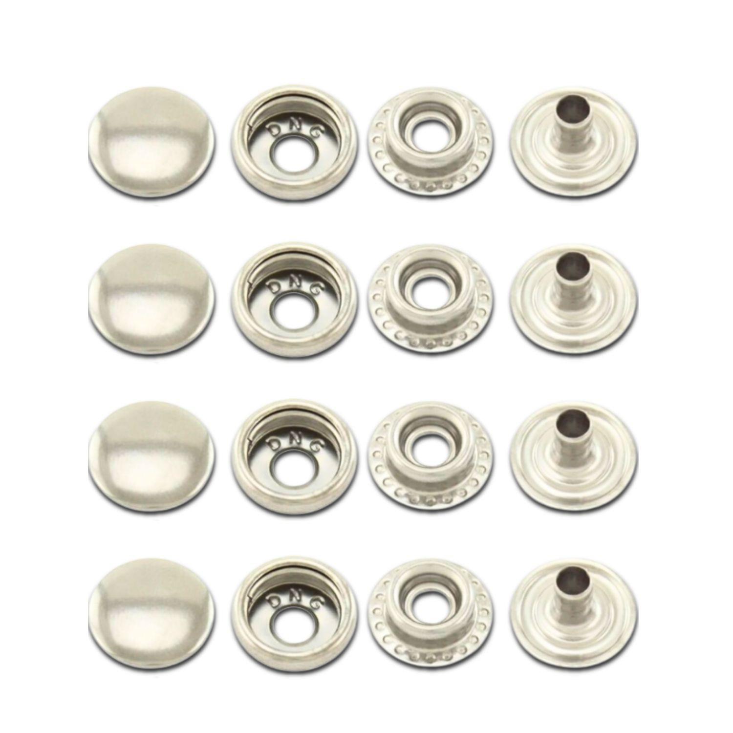 Metal Çıtçıt 61-15 mm, (25 Takım)