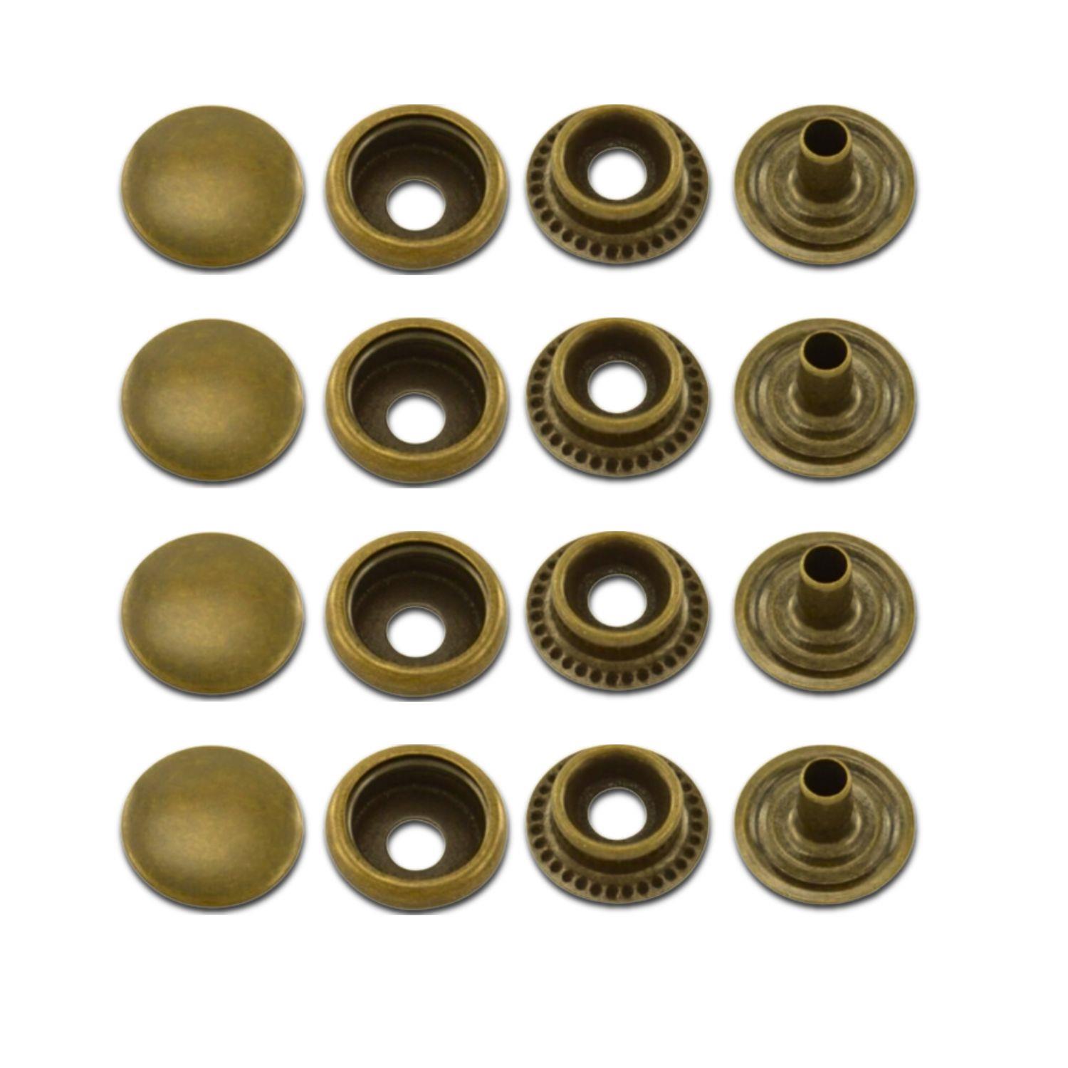 Metal Çıtçıt 61-15 mm, (25 Takım)
