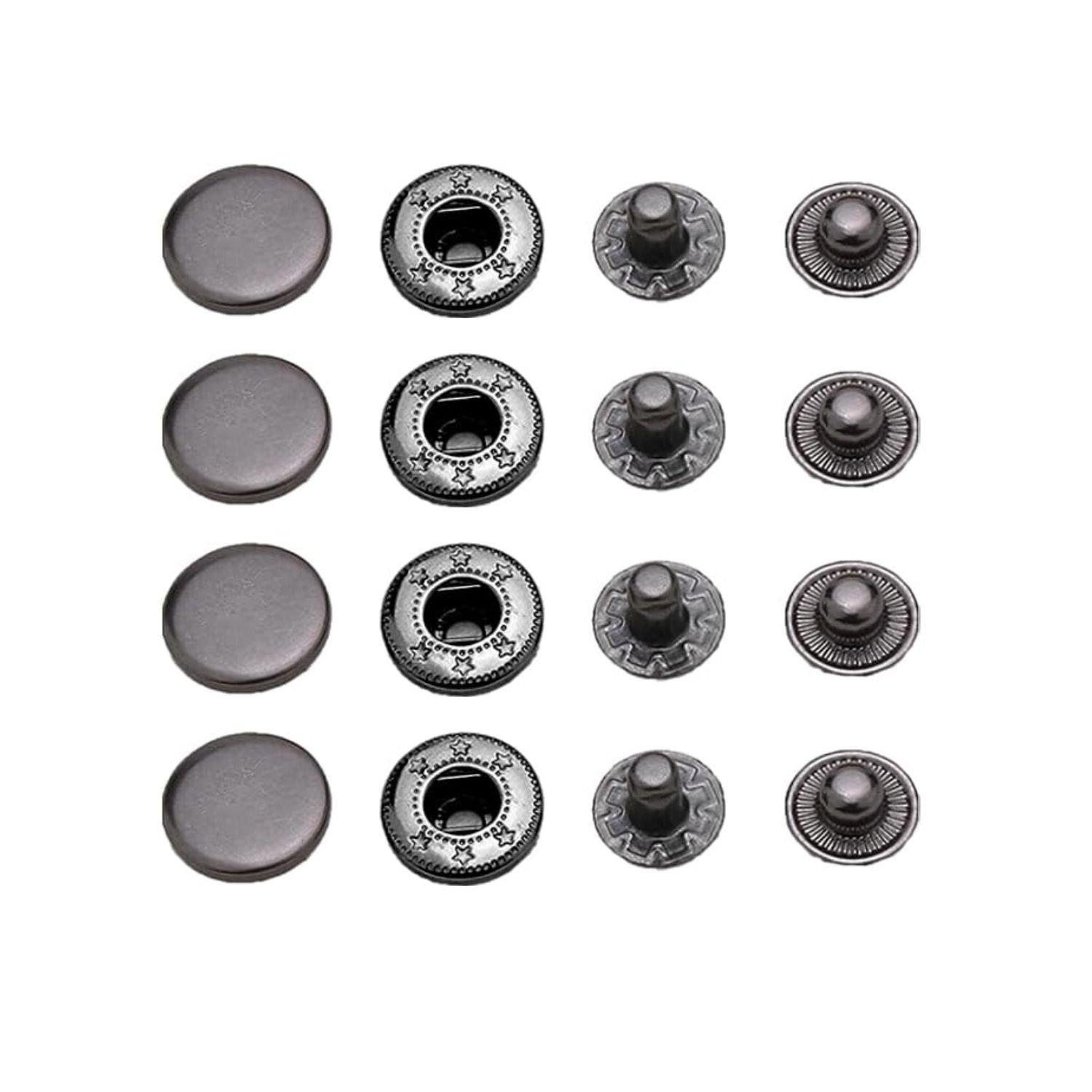 Metal Çıtçıt VT2 - 10 mm (25 Takım)
