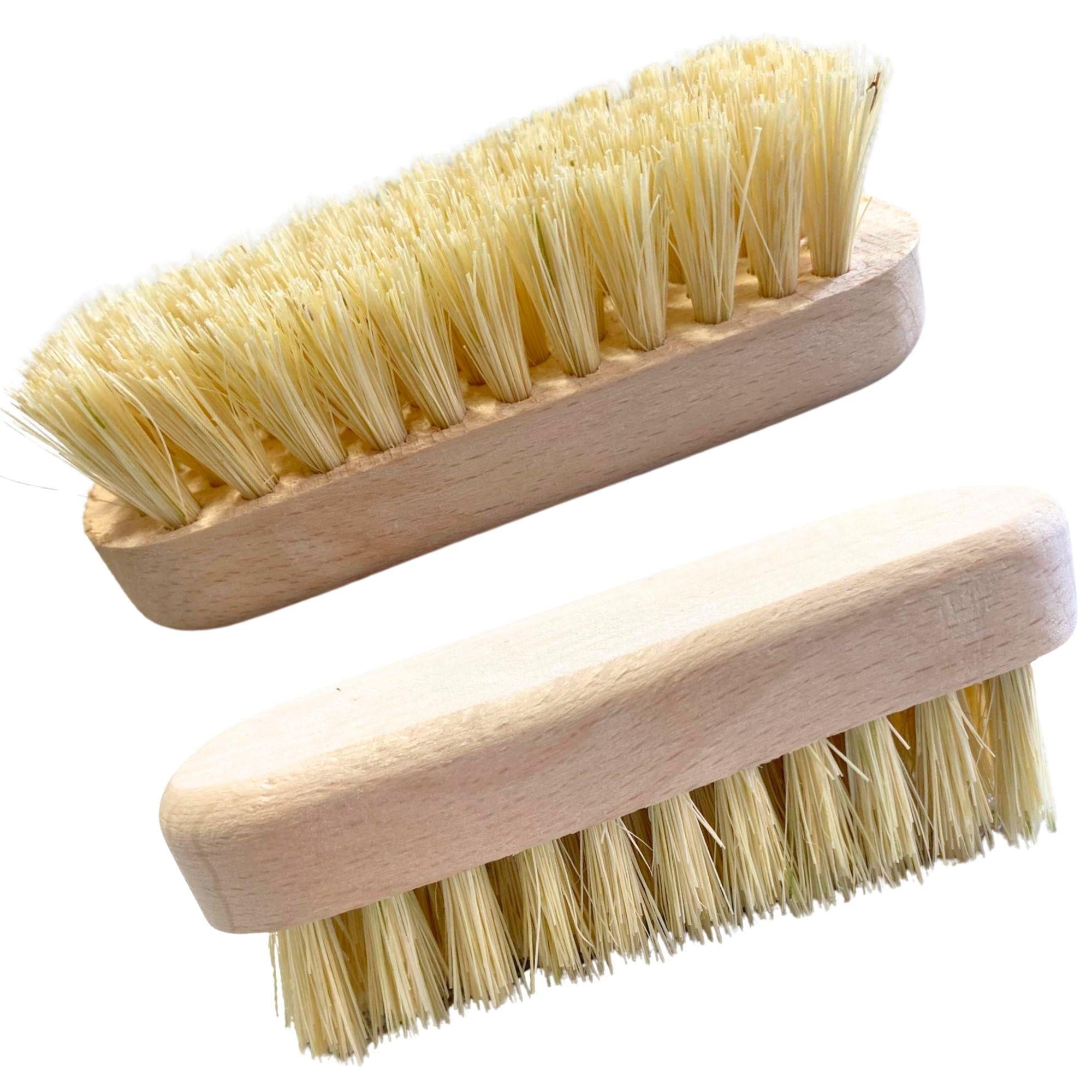 Mini Naturel Kıllı Ayakkabı Temizlik ve Bakım Fırçası 10.5cm