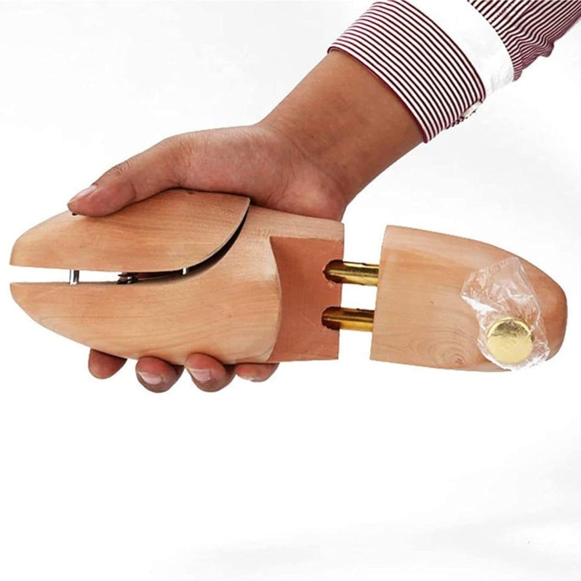 Premium Spring Polished Wooden Shoe Tree