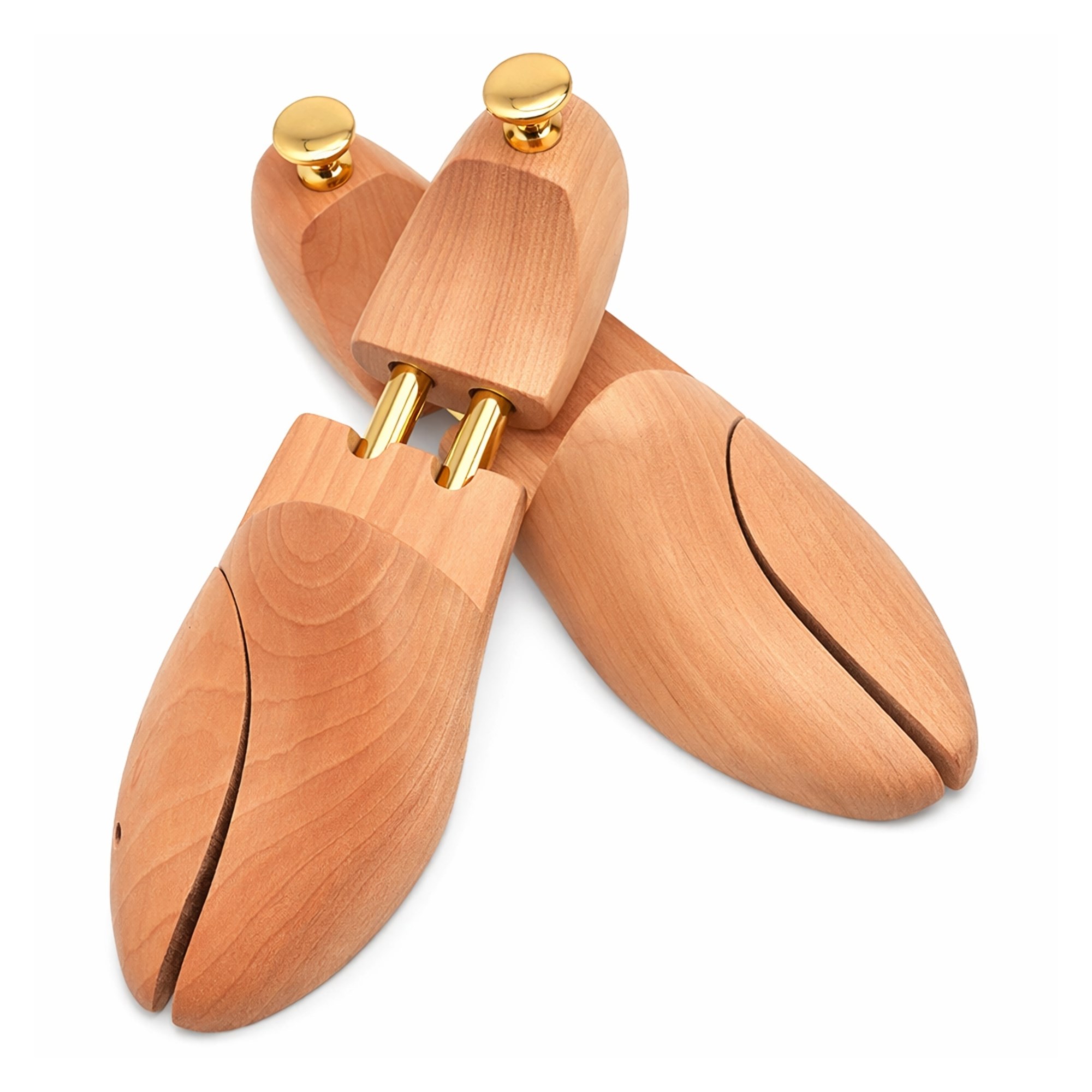 Premium Spring Polished Wooden Shoe Tree
