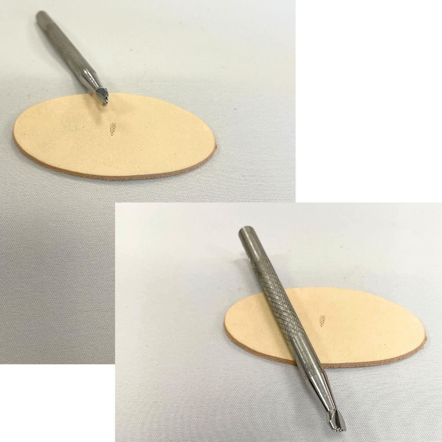 UNCR-04 Craft, Şekilli Deri Baskı Stamp, Deri Hobi Craft Deri Damgalama El Aletleri