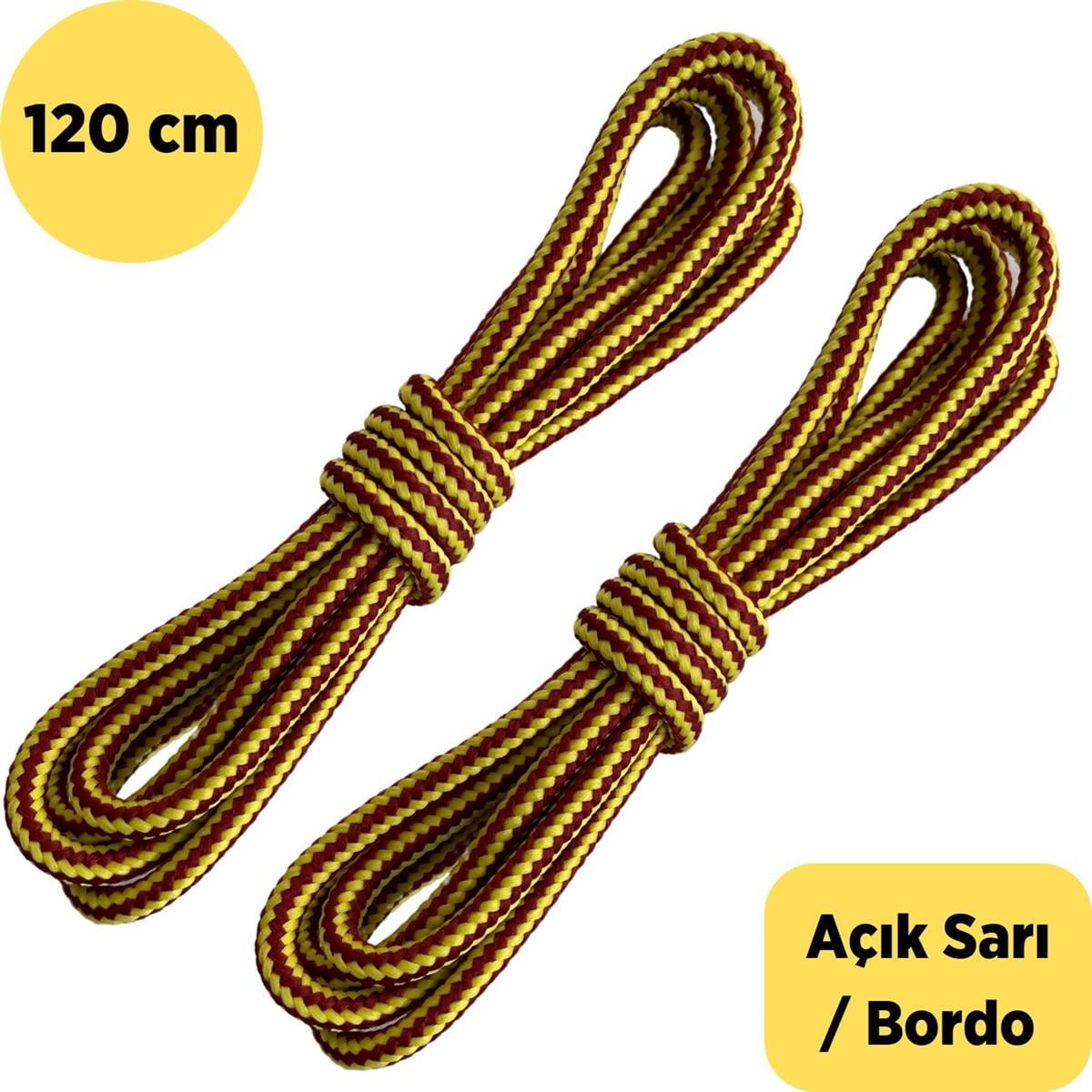 Yuvarlak Bot Bağcığı, Fitilli Dayanıklı Sağlam Bağcık, Ayakkabı Bağcığı Bağı Ipi