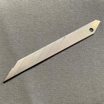 10-Pack Craft Knife Blades – 30° 9 mm Replacement Leathercraft Tools.