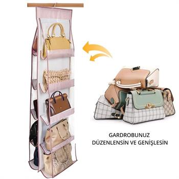 Çanta Düzenleyici Organizer, Dolap Vestiyer içi Uygudur