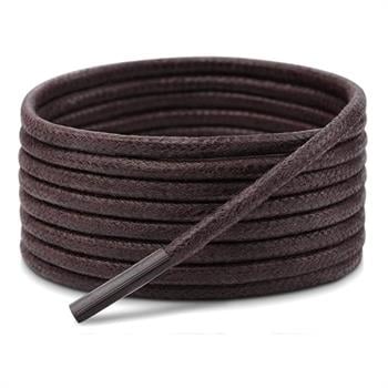 100 cm Yuvarlak Mumlu Bağcık, Dayanıklı Ayakkabı Bağcığı 1 Çift 