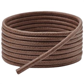 100 cm Yuvarlak Mumlu Bağcık, Dayanıklı Ayakkabı Bağcığı 1 Çift 