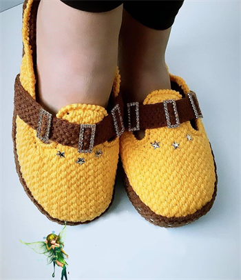 12 Çift Kahve Keçe KaydırmazDelkli Hobi Örgü Panduf Patik Tabanı