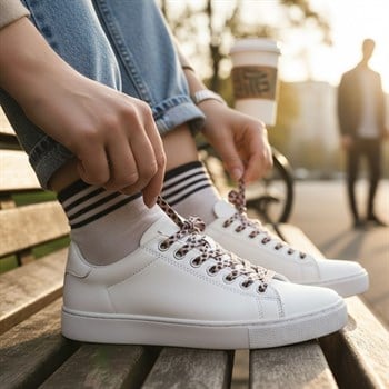 120 cm Leopar Desenli Yassı Ayakkabı Bağcığı, Günlük Sneaker Spor Ayakkabı İçin Desenli Bağcık