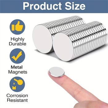 Neodyum Güçlü Mıknatıs, 15mm X 1.5mm  (5 Adet) 
