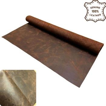 A+ Crazy Parça Deri 40*25 cm, Deri Hobi İçin Crazy Deri Hakiki Deri Parçası