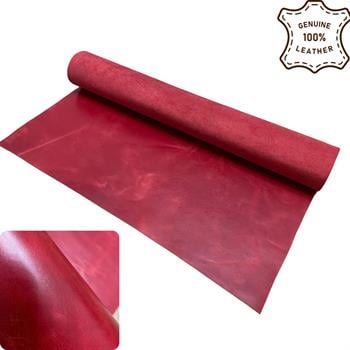 A+ Crazy Parça Deri 50*40 cm Deri Hobi İçin Crazy Deri Hakiki Deri Parçası