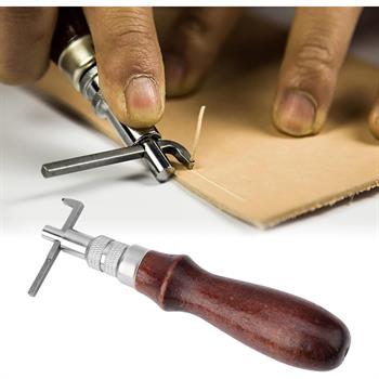 Ayarlanabilir Deri Kenarı, Dikiş Kanalı Bıçağı, Deri Hobi El Aleti