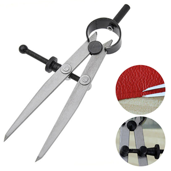 Çelik Pergel Deri Kenarı İşaretleme Deri El Aleti