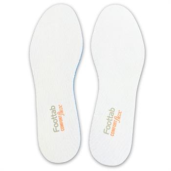 Beyaz Comfortflex Rahat Spor Ayakkabı Tabanı, Kadın, Erkek, Çocuk Için Yumuşak Tabanlık, 1 Çift