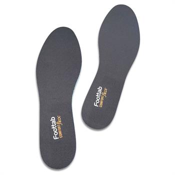 Siyah Comfortflex Rahat Spor Ayakkabı Tabanı, Kadın, Erkek, Çocuk Için Yumuşak Tabanlık, 1 Çift