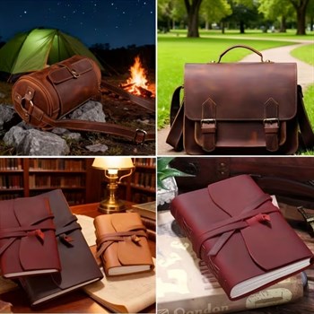 Crazy Deri Bordo-1.6 mm, Deri Hobi Uğraşı İçin Hakiki Parça Deri 